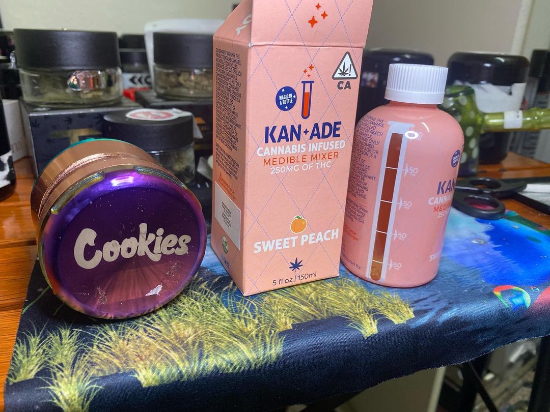 sweet peach medible mixer by kan ade drinkable review by cali_bud_reviews