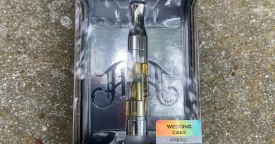 wedding cake cartridge by heavy hitters vape review by cali_bud_reviews