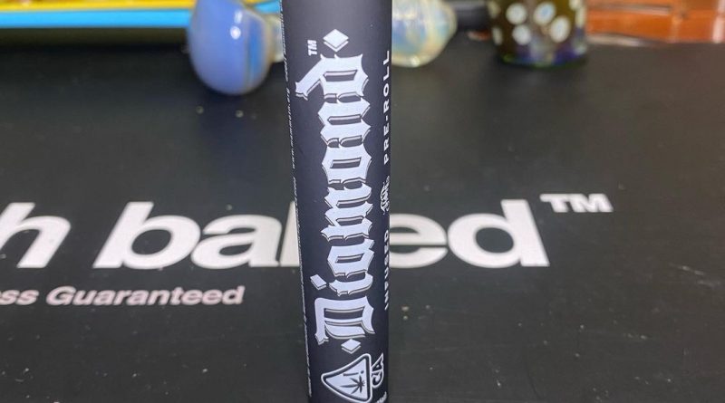 wedding cake diamond infused preroll by heavy hitters review by cali_bud_reviews