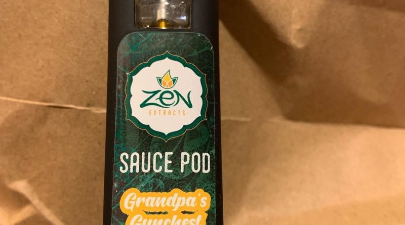zen sauce pods by zen extracts vape review by pnw_chronic