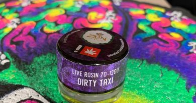 dirty taxi live rosin by zen solventless dab review by pnw_chronic