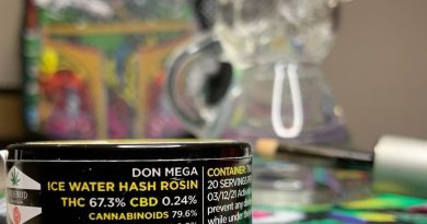 don mega ice water hash rosin by pdx dabs dab review by pnw_chronic