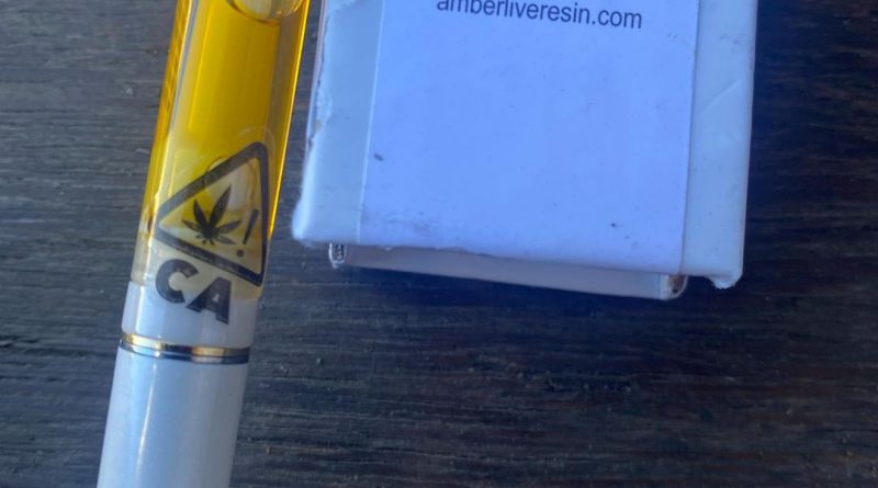 dosi punch live resin cart by amber vape review by cali_bud_reviews