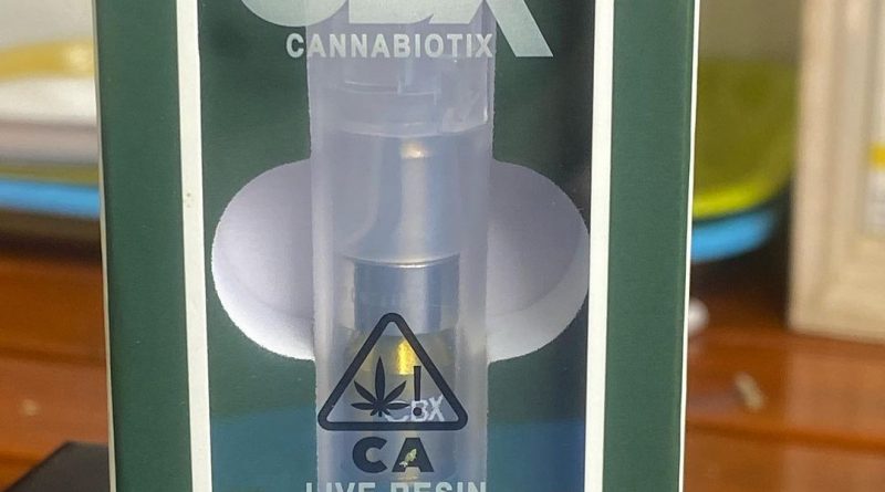 kush mountains live resin cart by cannabiotix vape review by cali_bud_reviews