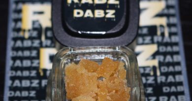 gas cake live resin by rabz dabz concentrate review by biscaynebaybudz