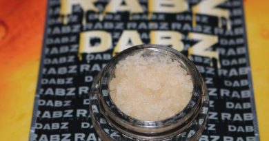 overflo sugar wax by rabz dabz concentrate review by biscaynebaybudz