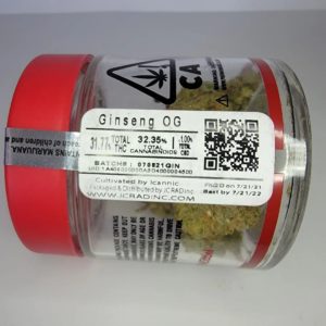 ginseng og by icannic strain review by norcalcannabear 2