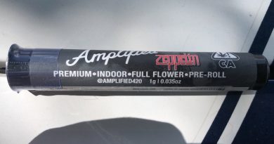 bubba gas mints pre-roll by amplified farms review by caleb chen