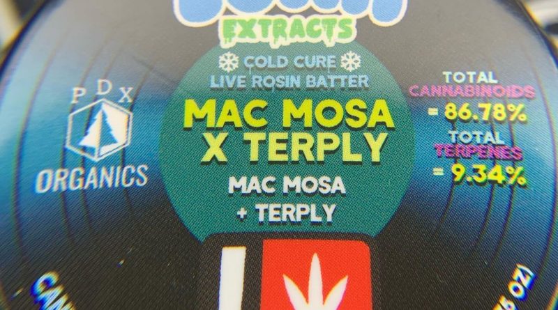 mac mosa + terply live rosin by funk extracts dab review by pnw_chronic
