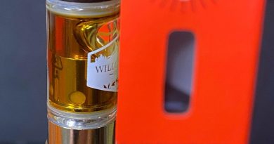 papaya live resin melted diamonds cart by willow creek reserve vape review by cali_bud_reviews