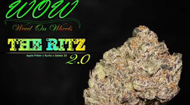 the ritz 2.0 from weed on wheels la strain review by stoneybearreviews