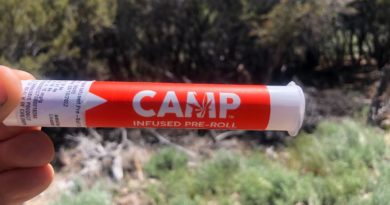 camp first haze infused preroll