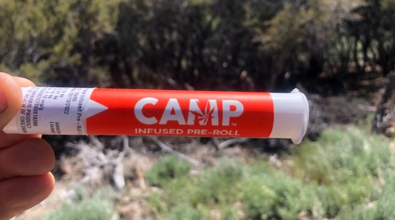 camp first haze infused preroll