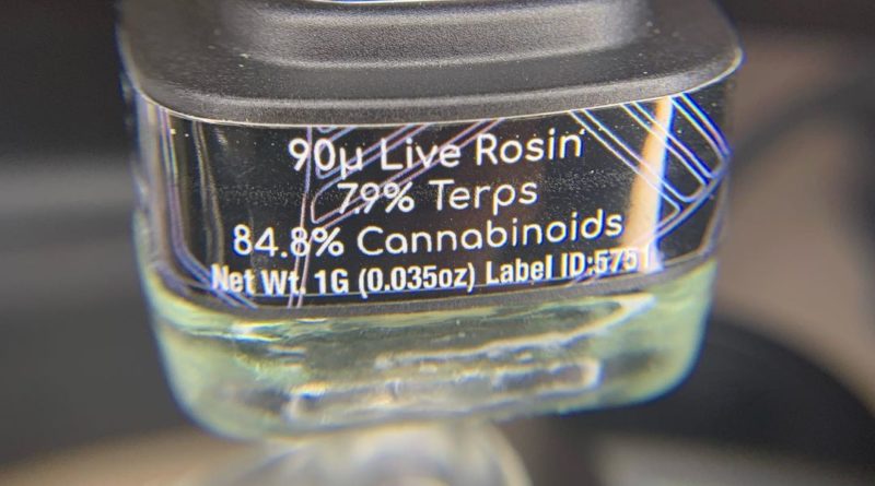 king louie's cafe live rosin by decibel farms dab review by pnw_chronic