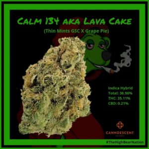 lava cake by canndescent strain review by norcalcannabear