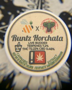 runtz x horchata live budder by echo electuary dab review by pnw_chronic 2