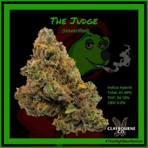 the judge by claybourne co strain review by norcalcannabear