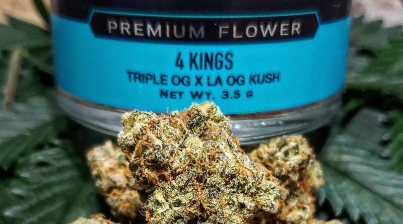 4 kings by revolution cannabis strain review by theweedadvocate
