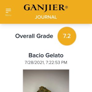 bacio gelato by sherbinskis strain review by justiN_the_ganjier 2