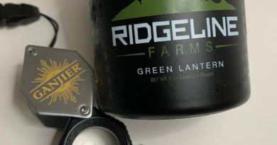 green lantern by ridgeline farms strain review by justin_the_ganjier