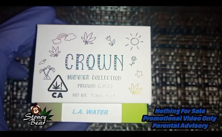 l.a. water by crown og strain review by stoneybearreviews