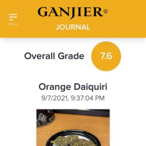 orange daquiri by lithouse strain review by justin_the_ganjier 2