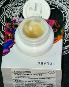 stardawg pie #9 live rosin by 710 labs dab review by weedxwagyu