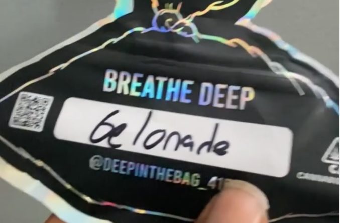 gelonade by deep in the bag strain review by dopamine