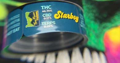 starboy hash rosin by funk extracts hash review by pnw_chronic