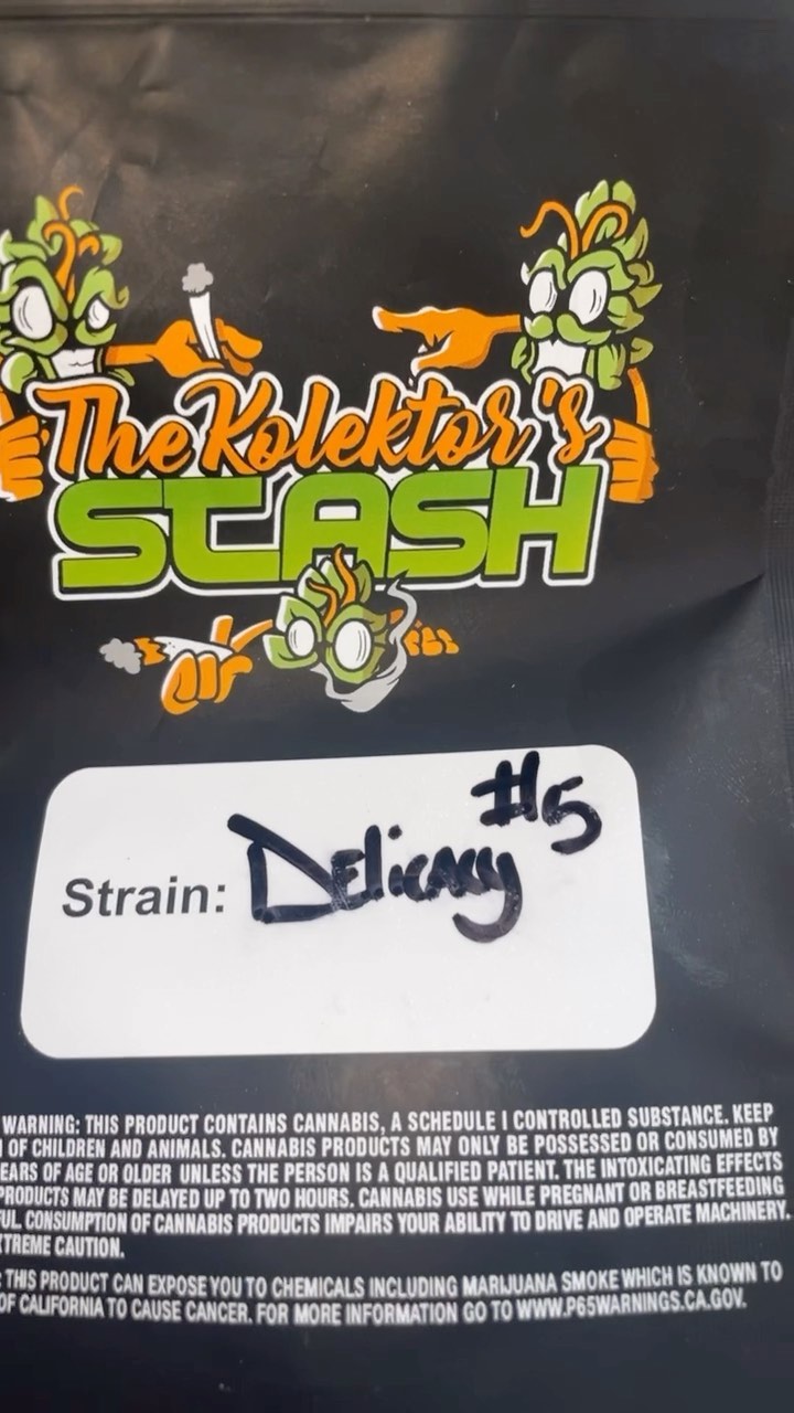 delicacy #5 by the kolektors stash strain review by letmeseewhatusmokin