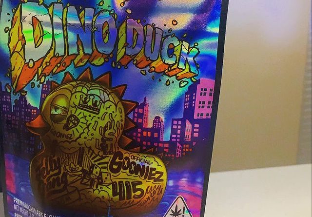 dino duck by jelly cannabis co x official gooniez strain review by bwl_official619 2