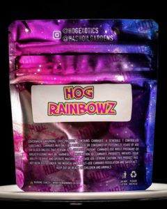 h.o.g. rainbowz by hash oil gardens strain review by thebudstudio