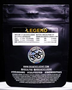 legend by doja exclusive strain review by thebudstudio