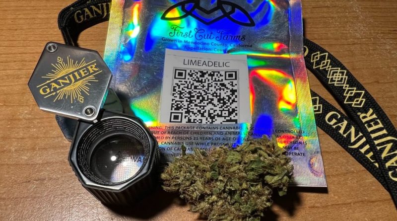 limeadelic by first cut farms strain review by justin_the_ganjier