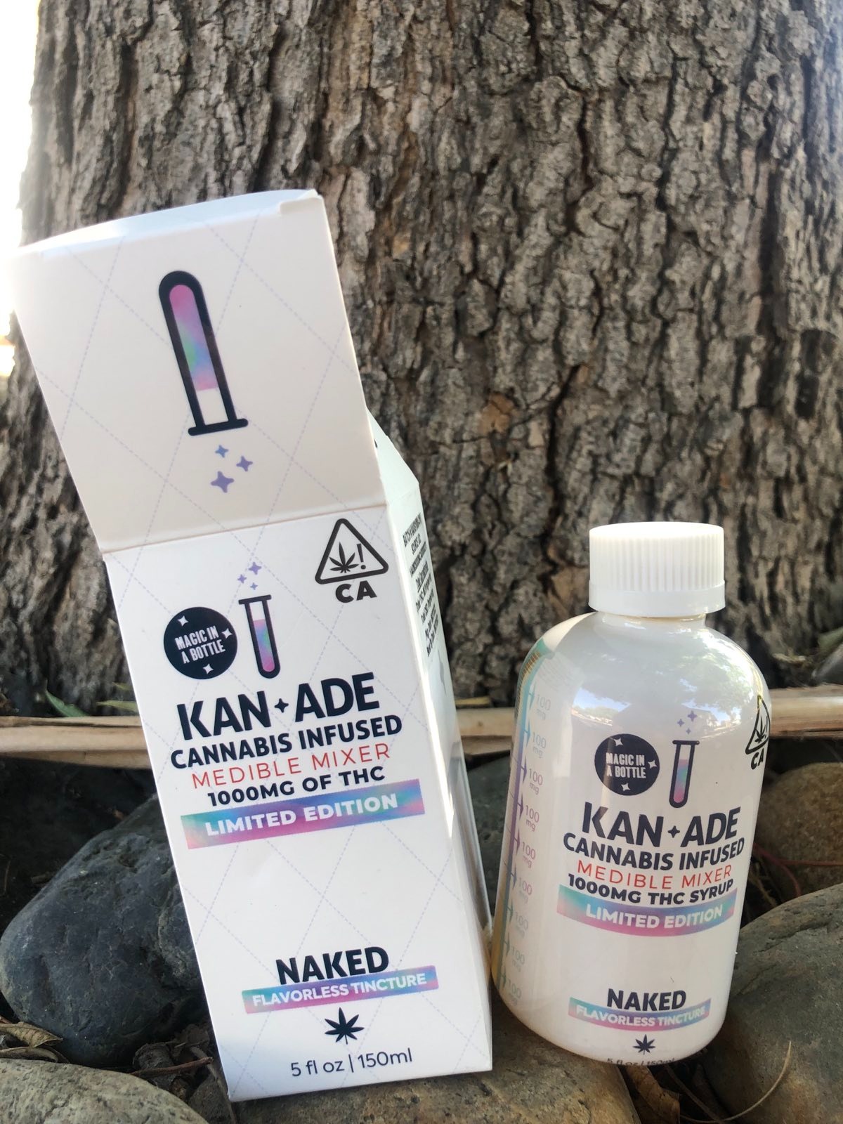 Drinkable Review Mg Naked Flavorless THC Syrup By KAN ADE The Highest Critic