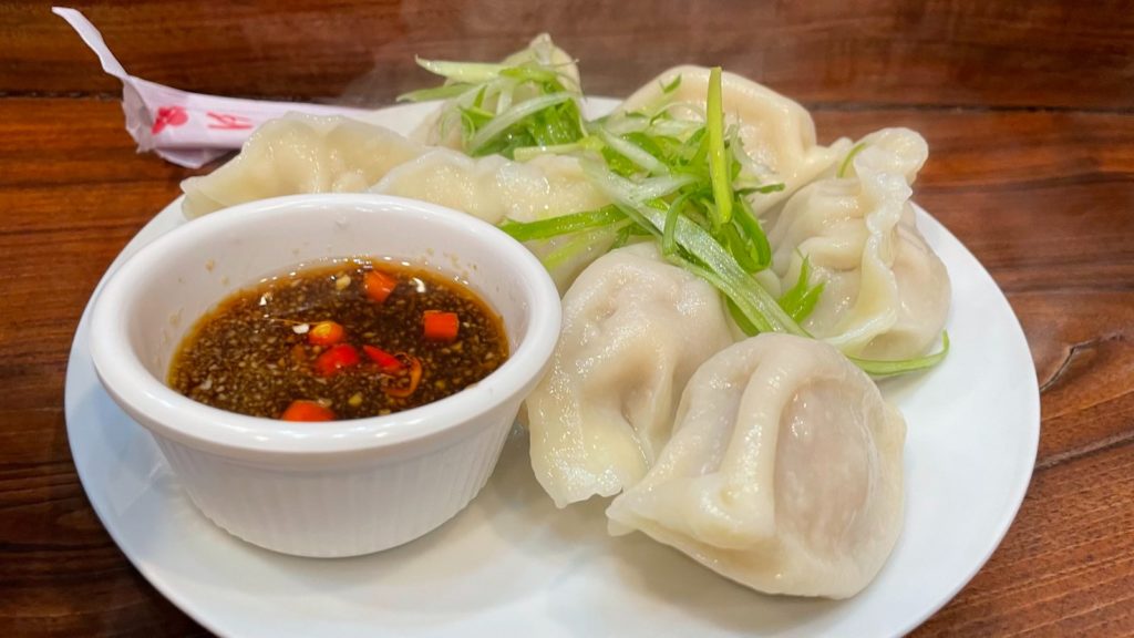 best restaurant in stillwater devoted handmade boiled pork and shrimp dumplings