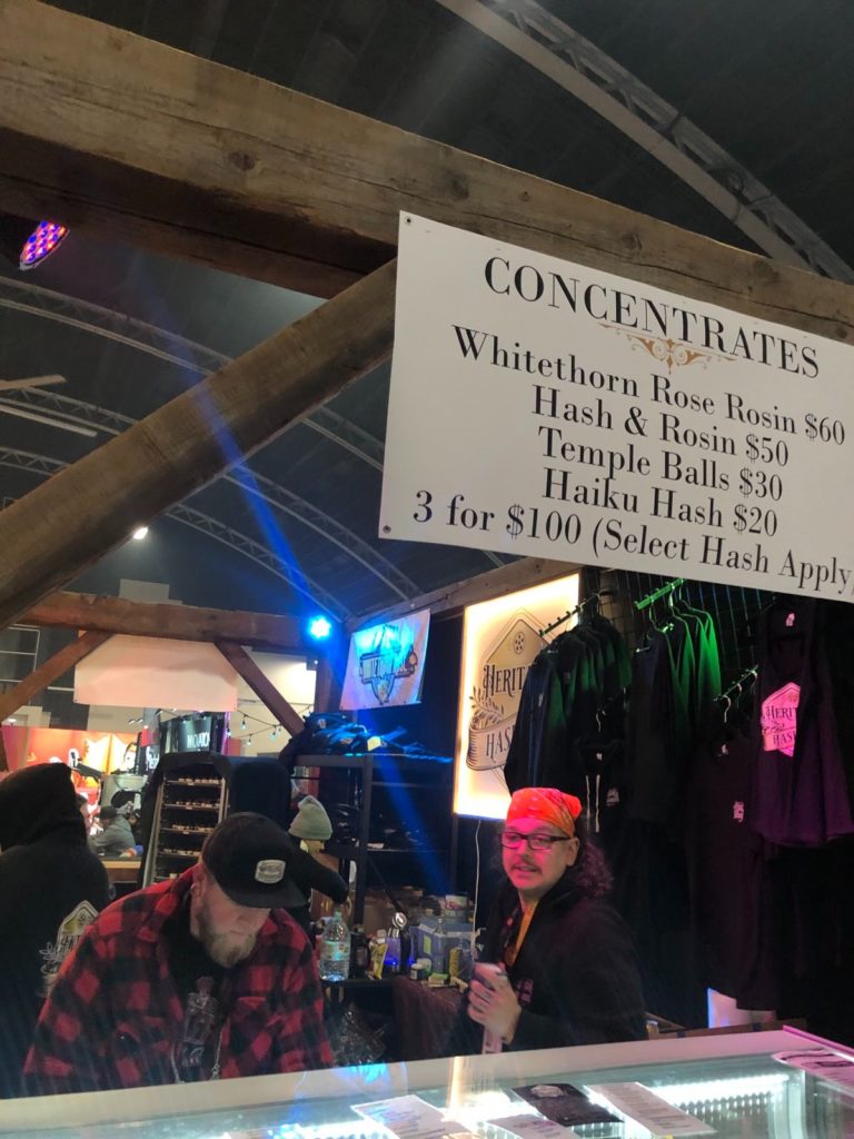 heritage hash co at emerald cup harvest ball 2022