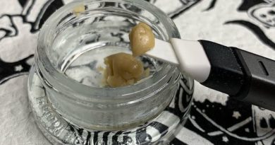 hippie crasher live hash rosin dab review by pnw_chronic
