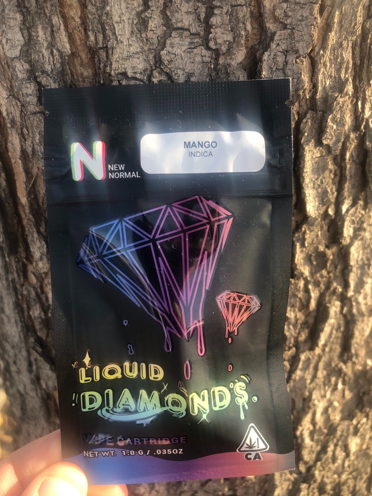 What Is A Liquid Diamond Cart Vape Review: Mango Liquid Diamonds Cart by New Normal - The Highest Critic