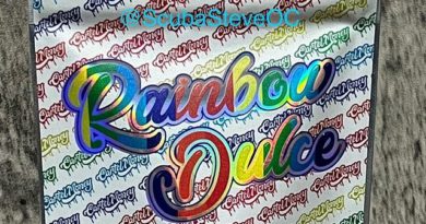rainbow dulce by backpack boyz x cartel money strain review by scubasteveoc