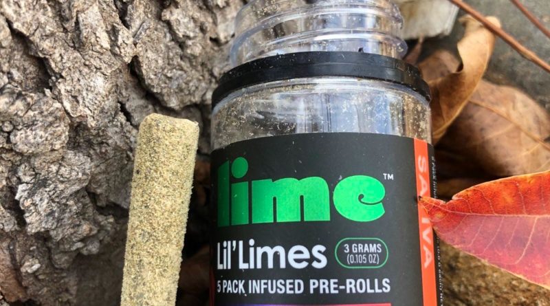 strawberry cough lil limes by lime cannabis co preroll review by caleb chen