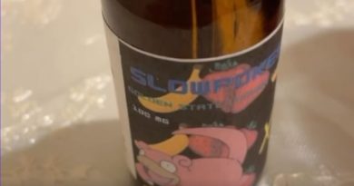 strawberry syrup by slowpokes infused beverages drinkable review by letmeseewhatusmokin