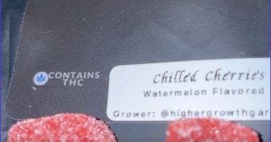 chilled cherries hash gummies by ama extracts edibles review by letmeseewhatusmokin
