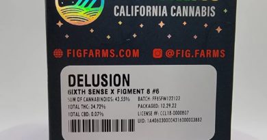 delusion by fig farms strain review by norcalcannabear 2