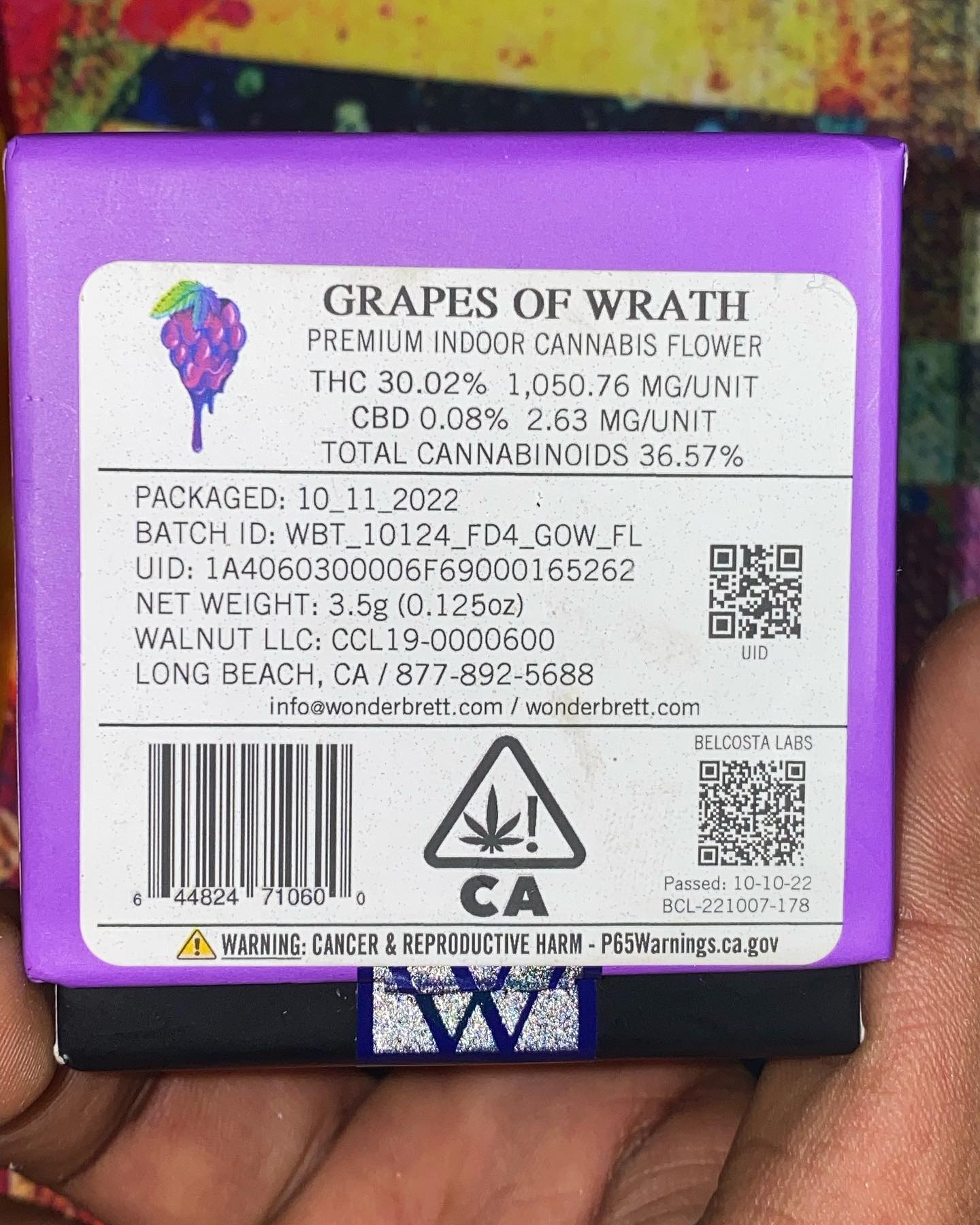 grapes of wrath by wonderbrett strain review by dopamine