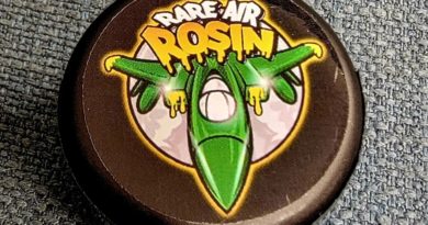 greasy runtz by rare air rosin dab review by nc rosin reviews