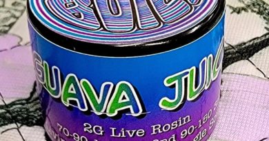 guava juice by soil built second wash series dab review by nc rosin reviews