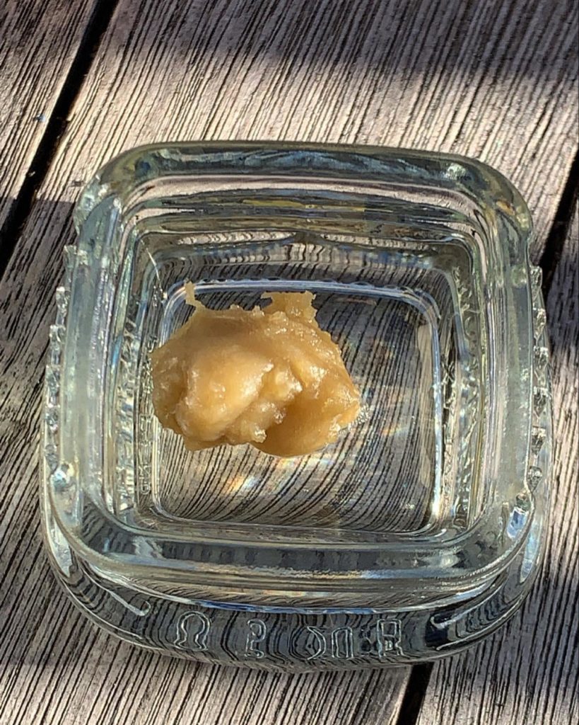 orange crumble hash rosin badder dab review by wl_official619 2