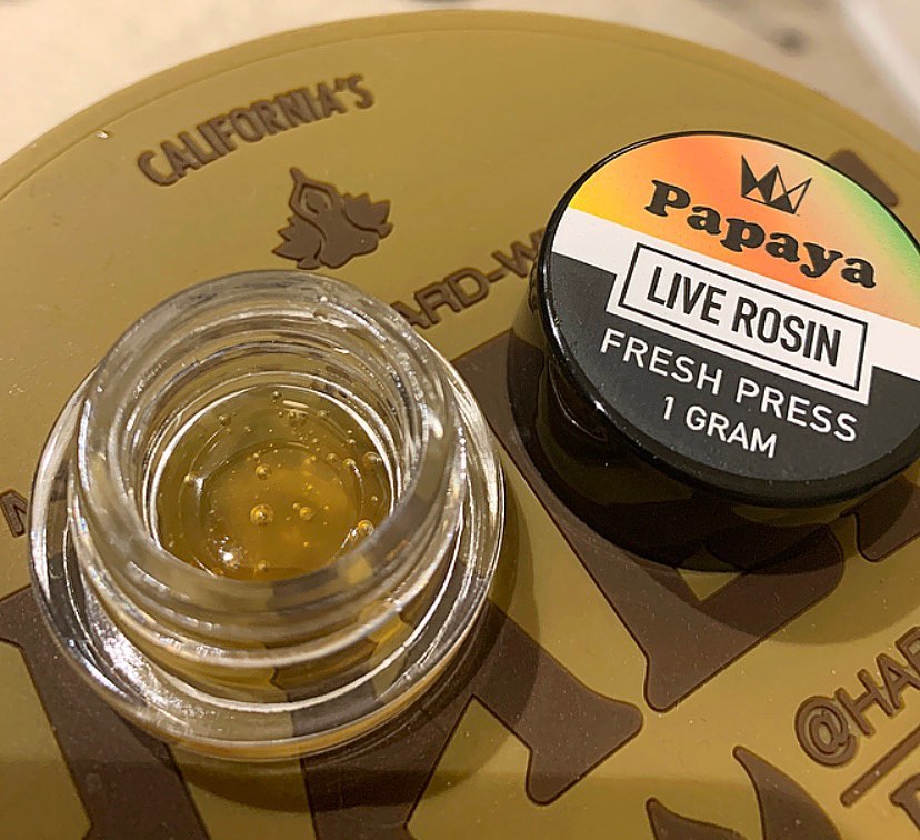 papaya fresh press live rosin by west coast cure dab review by wl_official619