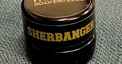 sherbanger by honey solventless dab review by nc rosin reviews